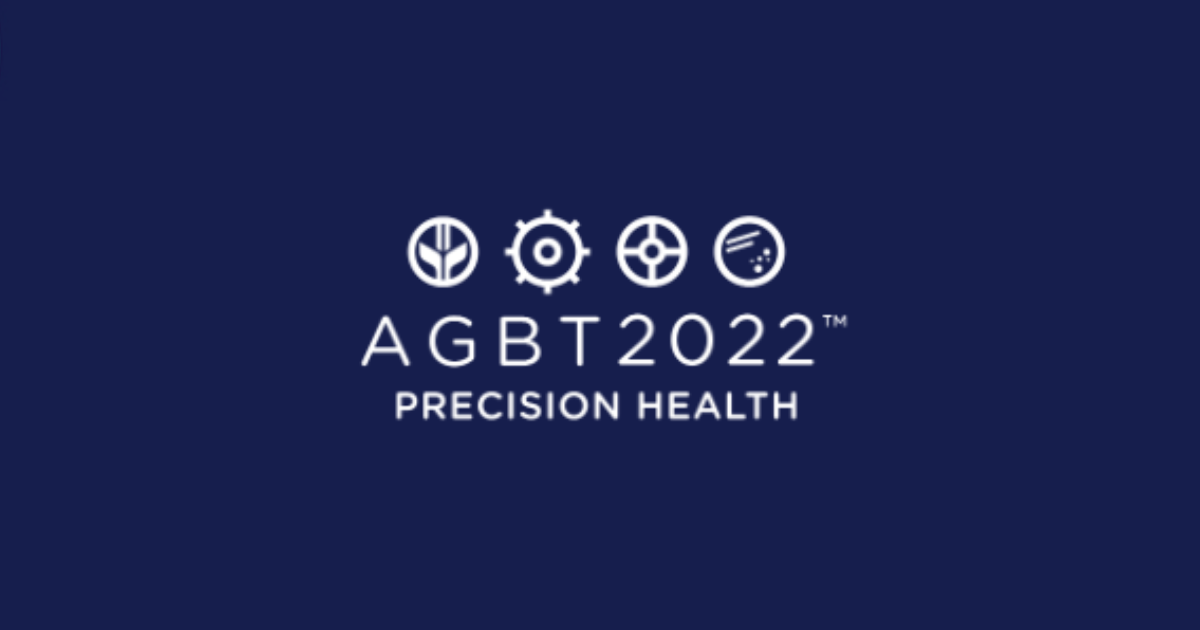 Advances in Genome Biology and Technology (AGBT) Precision Health…